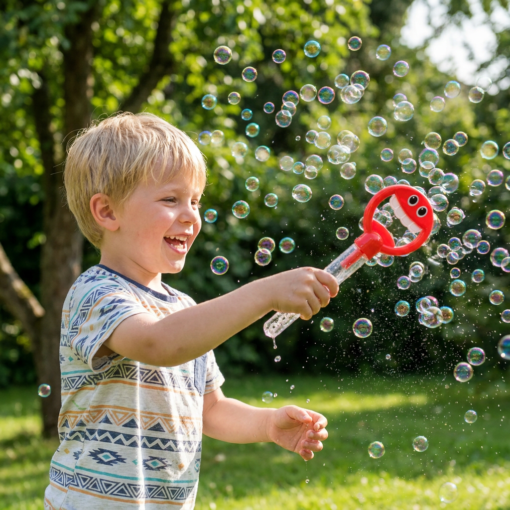 32-Loch-Seifenblasenstab – Riesiger Seifenblasenmacher für Kinder