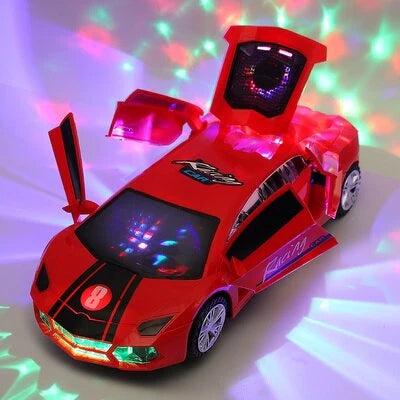 Flexibel und strahlend - Spielzeugauto