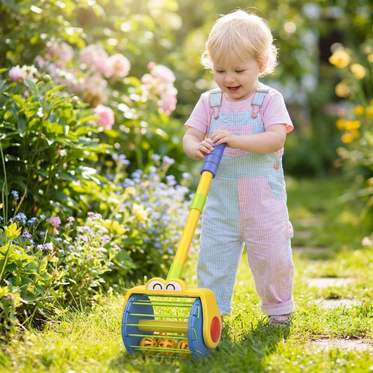 Baby Schiebe Staubsauger Spielzeug mit Bällen für Kleinkinder