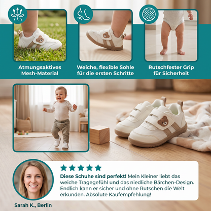 Atmungsaktive Lauflernschuhe für Babys & Kleinkinder – Weiche, rutschfeste Sohle