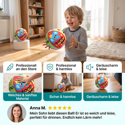 Weicher & sicherer geräuscharmer Indoor-Spielball für Kinder