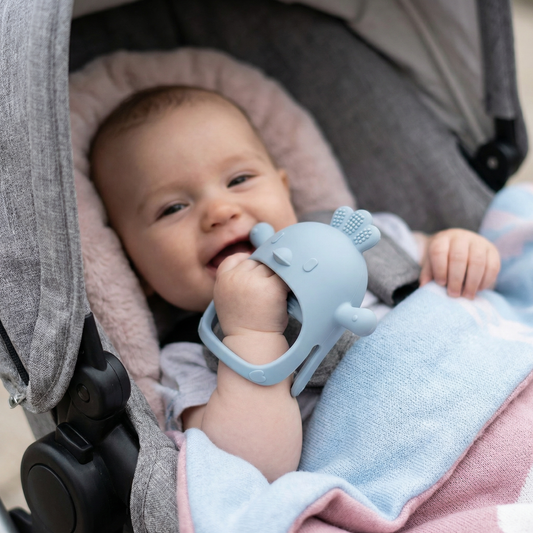 Baby Küken Silikon-Beißring – Zahnungsspielzeug Hilfe aus lebensmittelechtem Silikon