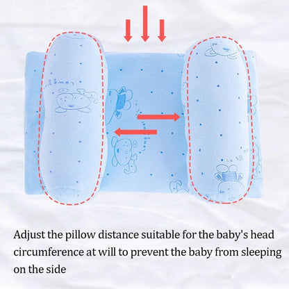 Baby Schlaflagerungskissen Set – Atmungsaktives Anti-Roll-Kissen