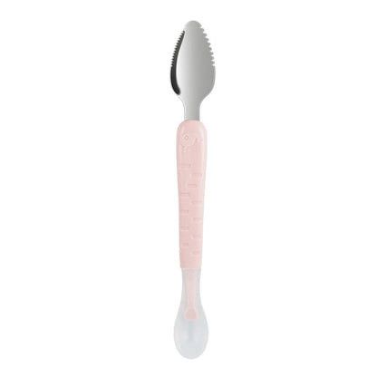 2-in-1 Silikon Löffel für Babys