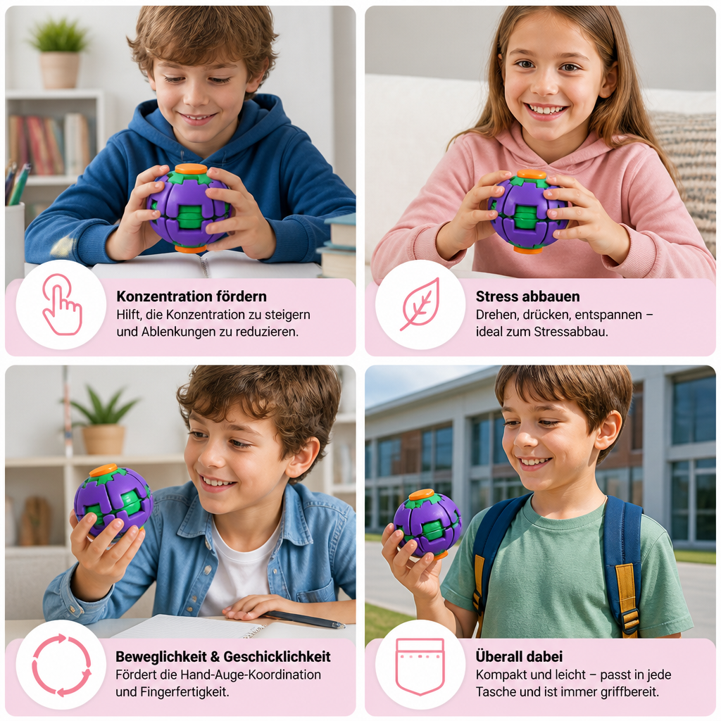 Drehbarer Anti Stress Entspannungsball
