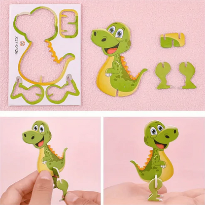 3D Cartoon Puzzle Set für Kinder