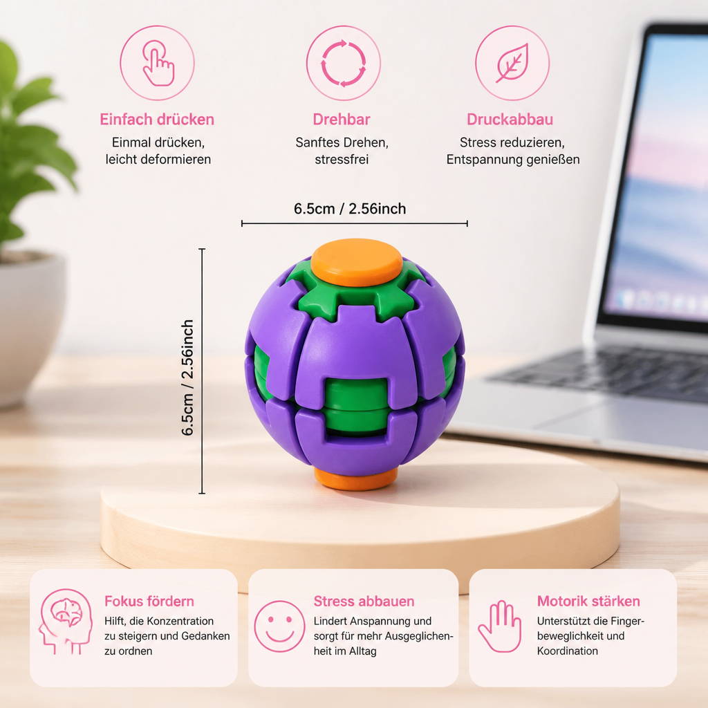 Drehbarer Anti Stress Entspannungsball