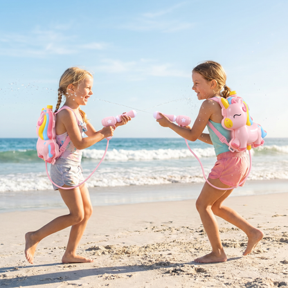 Kinder-Rucksack-Wasserpistole – Wasserspaß für Kinder an heißen Sommertagen