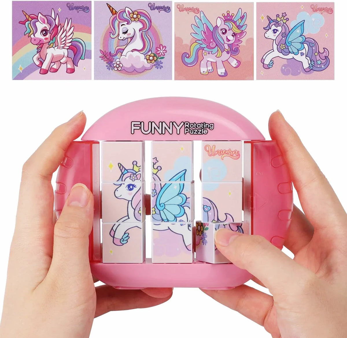 Endloser Puzzlespaß – Drehpuzzle für Kinder mit Tieren