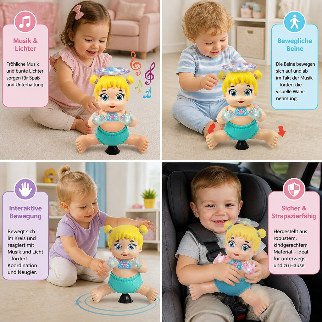 360° Tanzende Spielpuppe