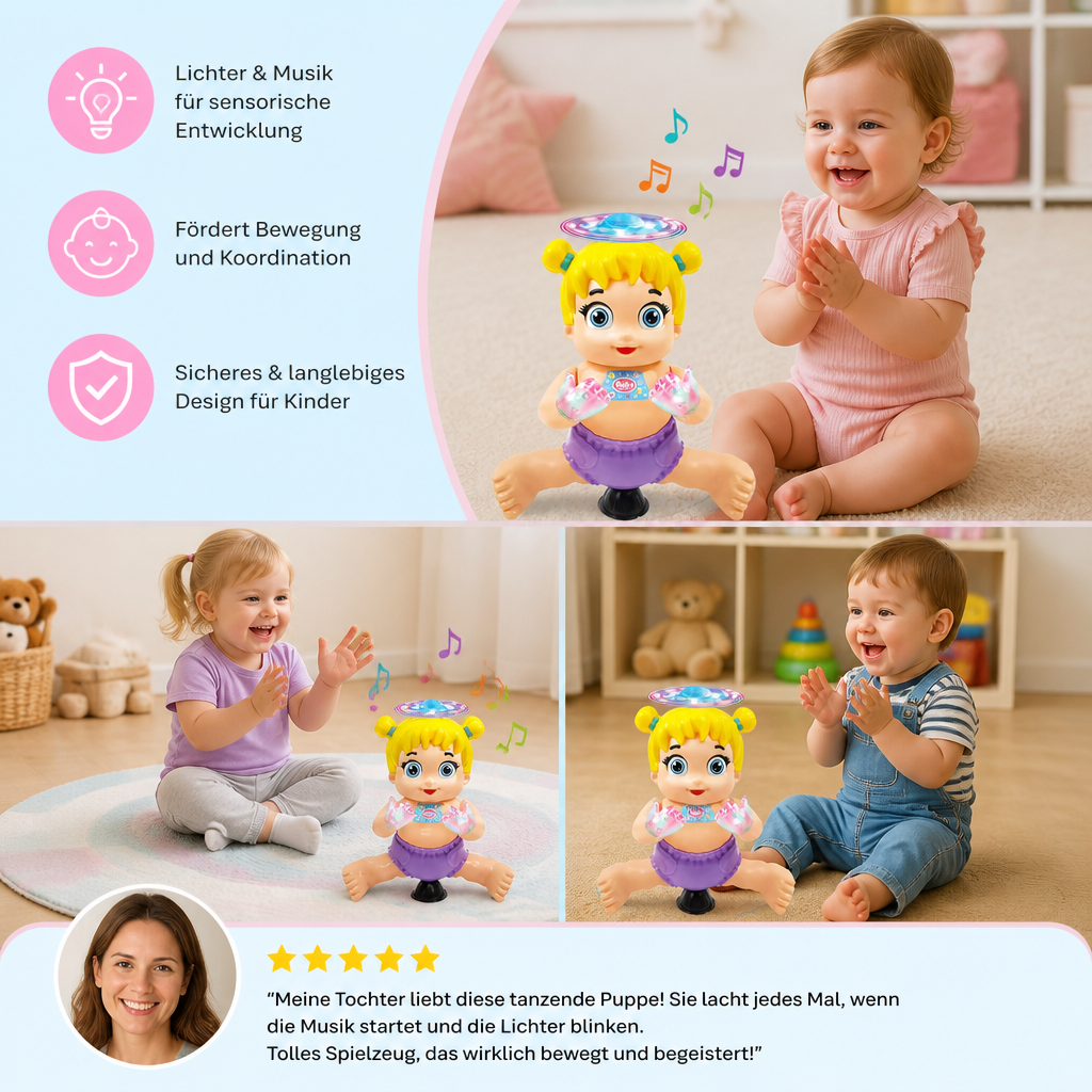 360° Tanzende Spielpuppe