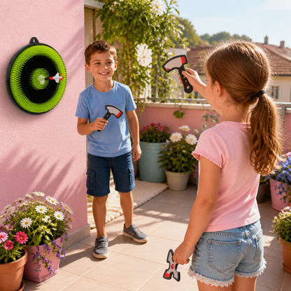 Axtwurfspiel für den Garten