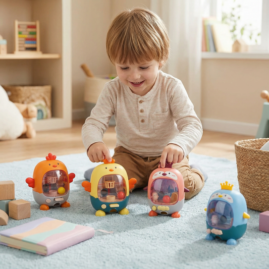 Interaktives Huhn Ballspiel für Kinder – Zielen, Schießen & Treffen Lernspiel